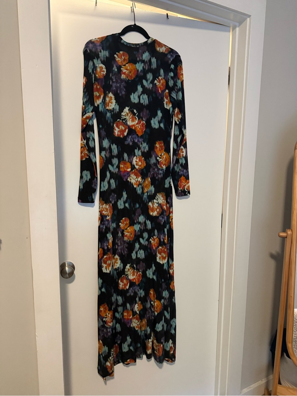 Ulla Johnson Amari Floral Long-Sleeve Maxi Dress